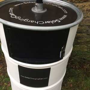 Solar Charging Can secured Solar Charging Can secured