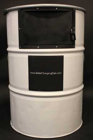 Solar Charging Can for storage or transport Solar Charging Can for storage or transport