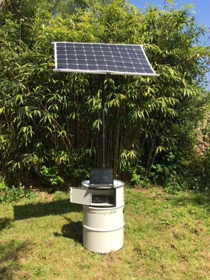 Solar Charging Can & Laptop 