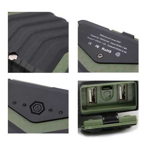 Aqua Trek waterproof phone charger and Solar panel