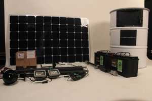 Solar Charging Can contents