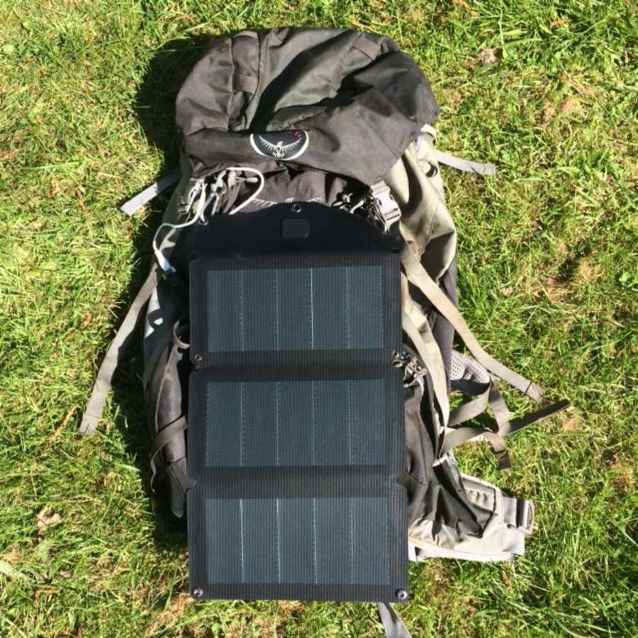 MSC 10W/14W/21W CIGS Expedition 5V Folding Solar Panel Charger