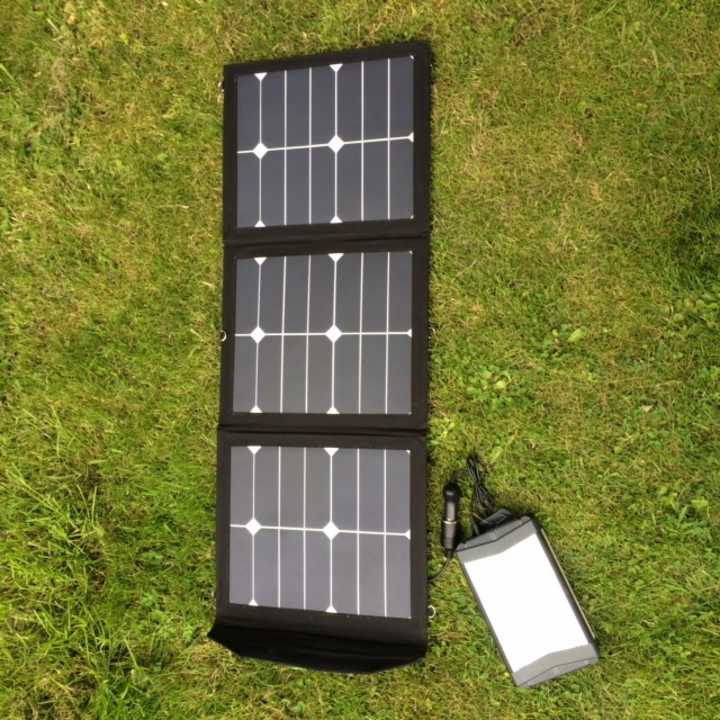MSC 52Ah Super Power Bank and 45W Solar Panel