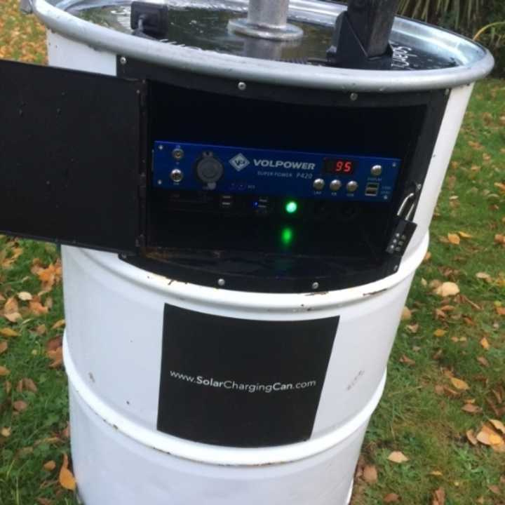 Solar Charging Can & 113Ah Power Bank