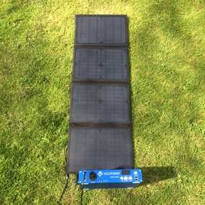 MSC 113Ah Super Power Bank and 40W Solar Panel MSC 113Ah Super Power Bank and 40W Solar Panel