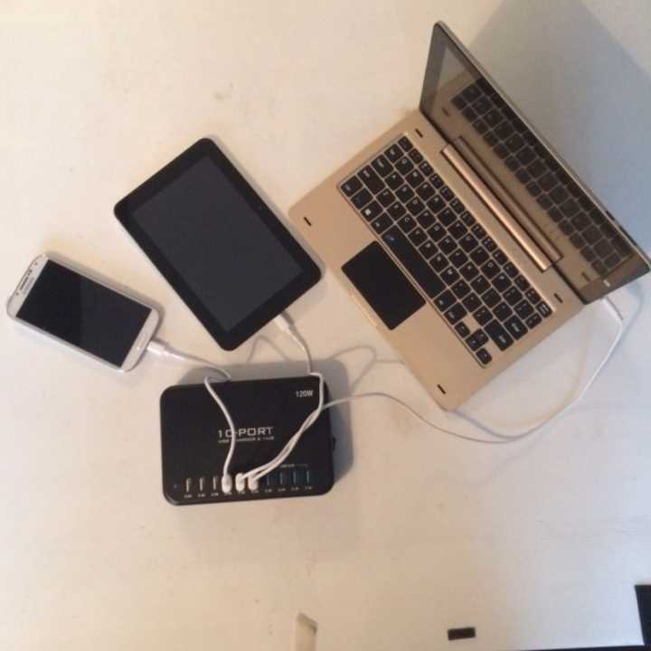 MSC Multiple 10 x usb charger & Hub