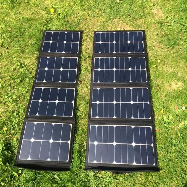 MSC 45W/90W/120W SunPower Foldable Solar Panel Charger | 5v | 12v | 19v 